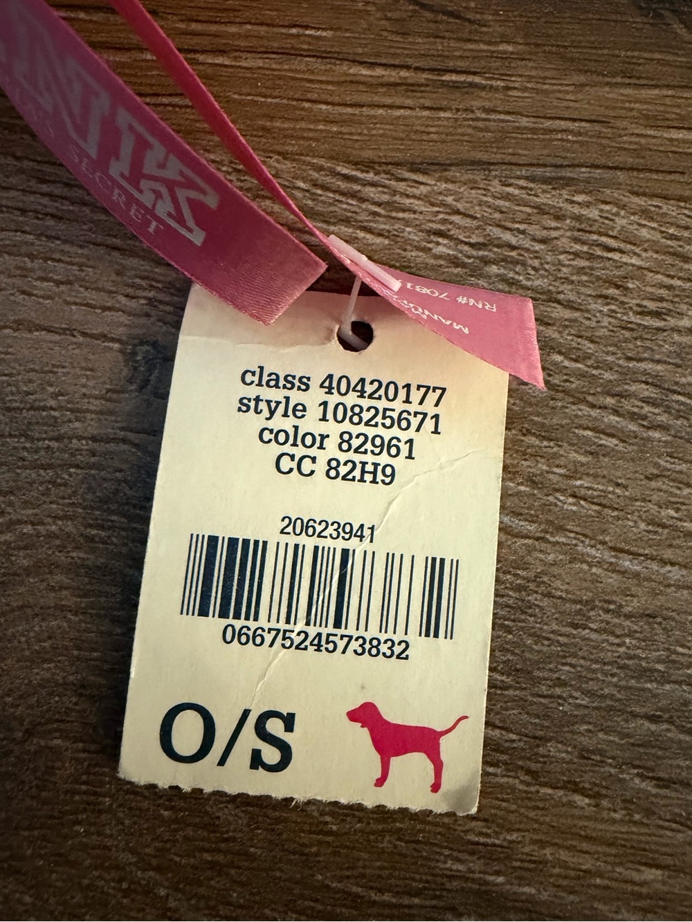 NWT Pink Victoria’s Secret Leopard Print Dog - Picture 5 of 6